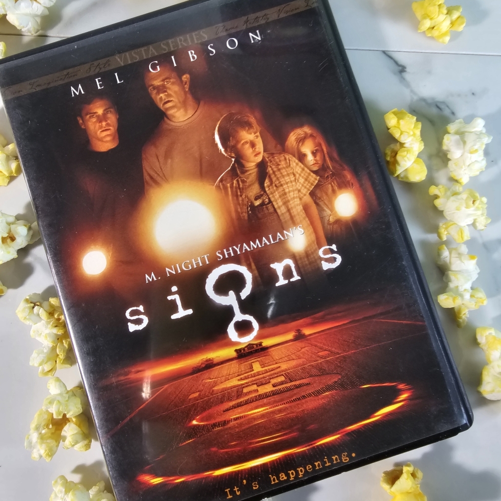 Signs DVD with Mel Gibson